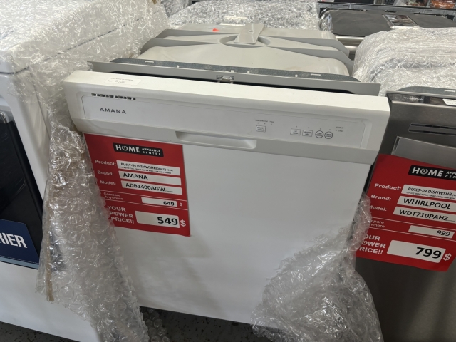 24" Amana Dishwasher - ADB1400AGW