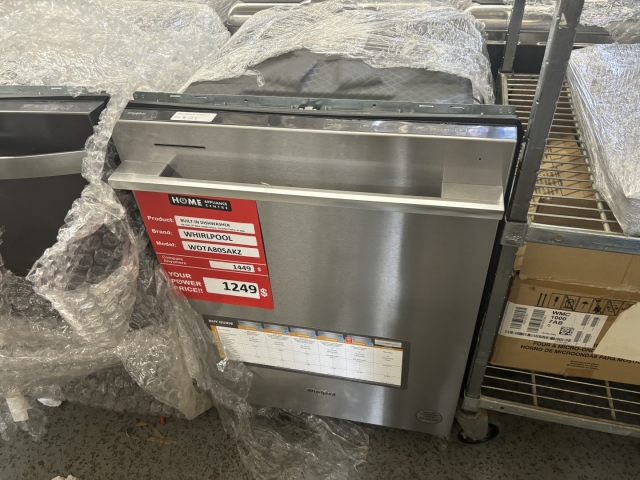 24" Whirlpool Dishwasher - WDTA80SAKZ